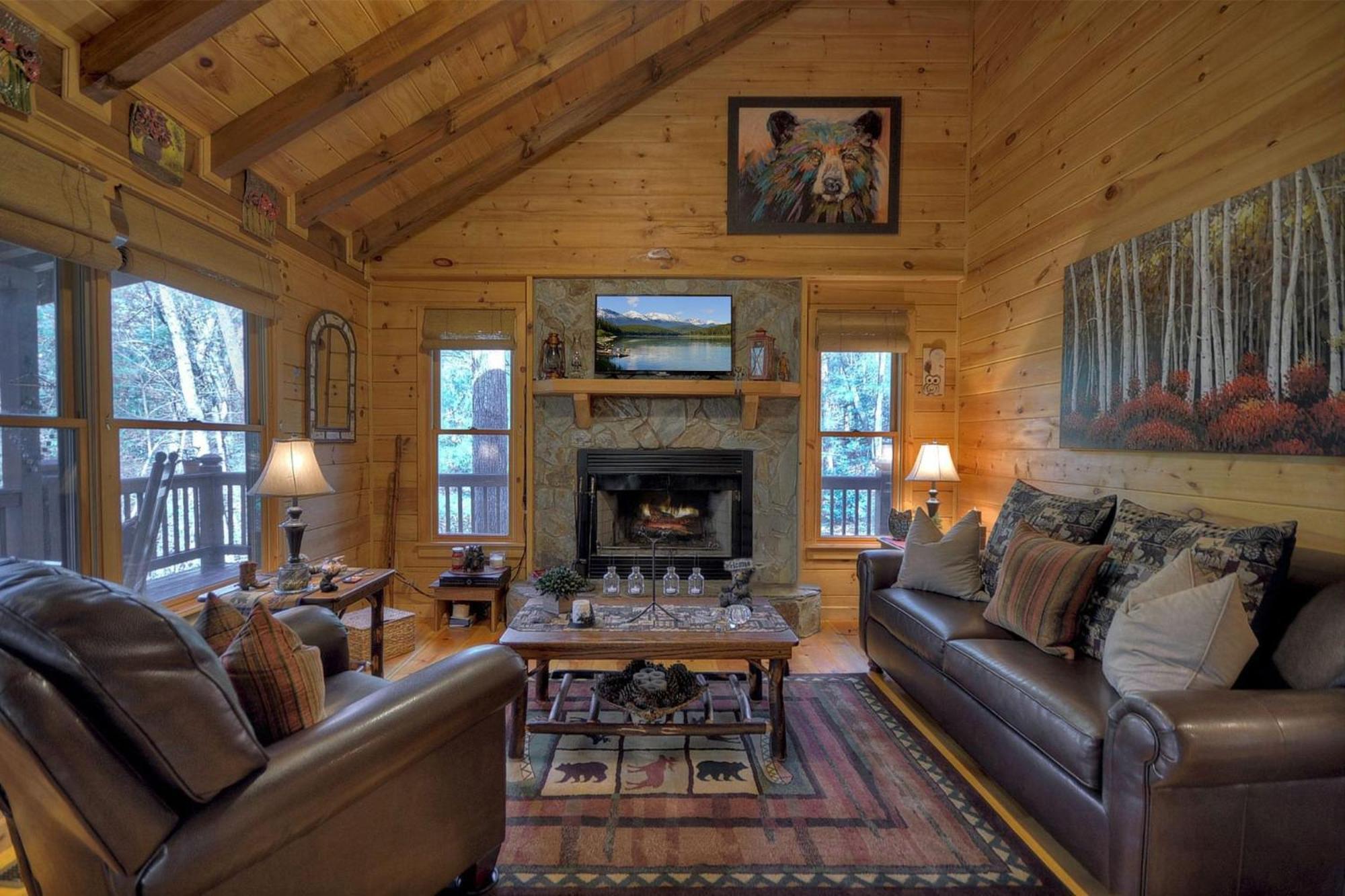 Knotty Pines Pet-Friendly Gas Fireplace Plus A Firepit Cherry Log 외부 사진
